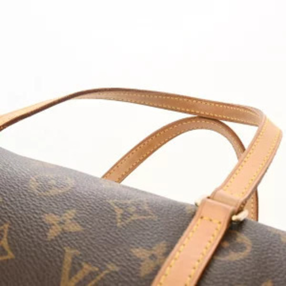 Louis Vuitton Monogram Papillon Handbag Canvas Brown View 4